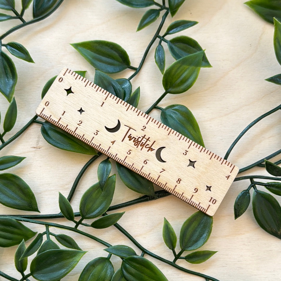 Twistitch Artifacts - Measuring ruler 4&quot; / 10 cm 