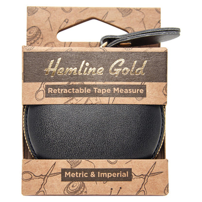 Hemline Gold - Retractable measuring tape